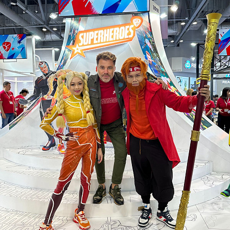 Superheroes by the BY Brand & Oleg Roy in Hong Kong!